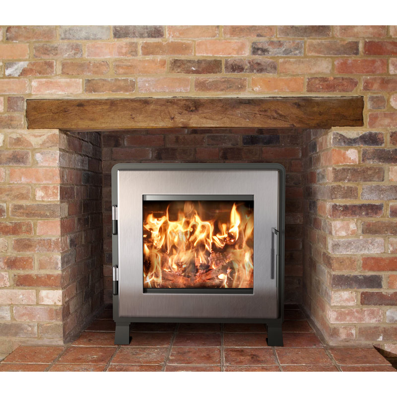 MF Fire Nova 1500 sq. ft. Direct Vent Wood Stove Wayfair